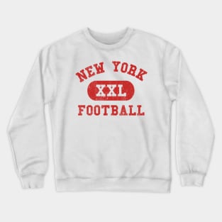 New York Football V Crewneck Sweatshirt